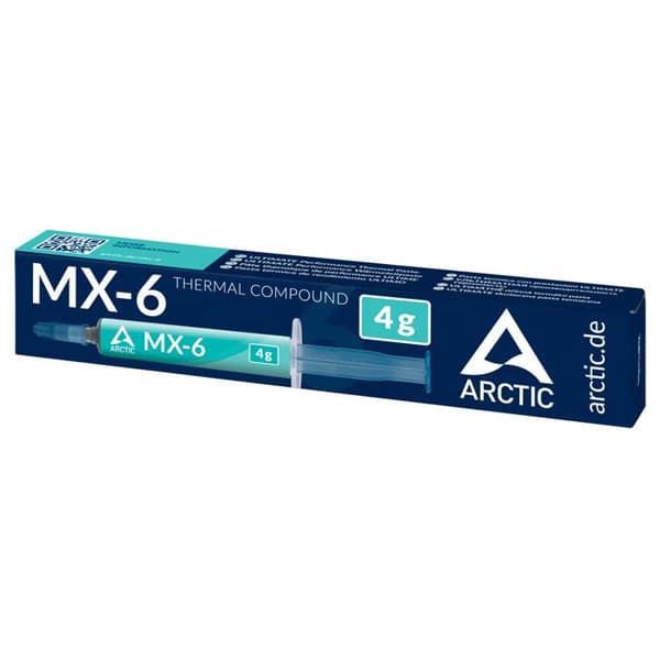 Termisk pasta - Arctic - MX-6 - Hög prestanda - 4G - Kompatibel LGA1150