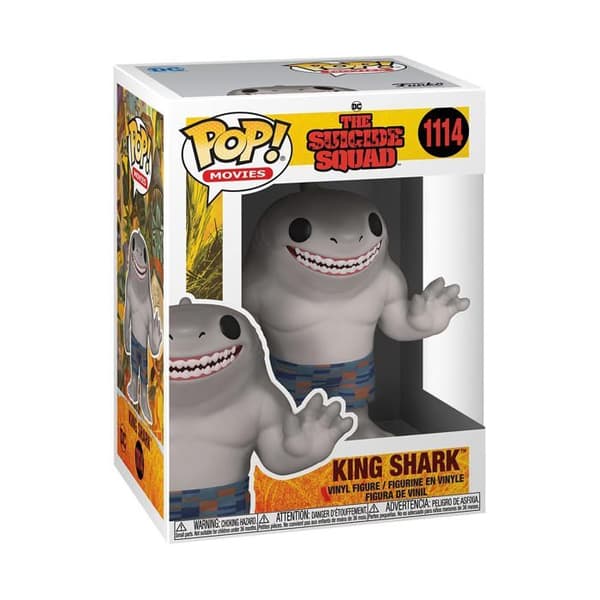 DC Comics The Suicide Squad Figure - King Shark Pop 10cm