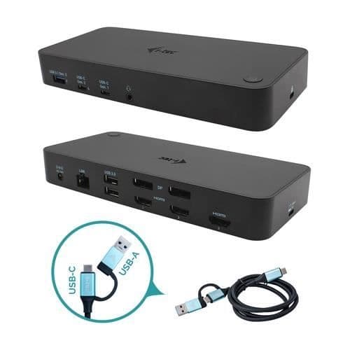 I-TEC DOCKINGSSTATION USB 3.0-USB-C-THUNDERBOLT 3 X 4 K CATRIPLEDOCK