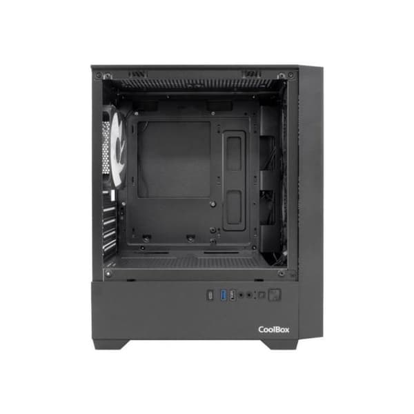 Coolbox GM220 MPFusion Micro ATX-chassi med 4 ARGB-fläktar USB-C