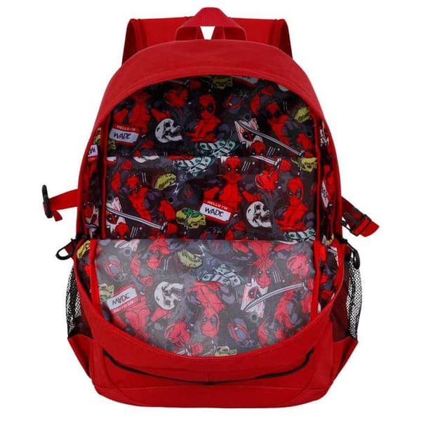 Ryggsäck Fight PRO - Deadpool DE - Röd - One Size