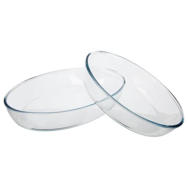 Set med 2 ovala glasfat - 5 five simply smart