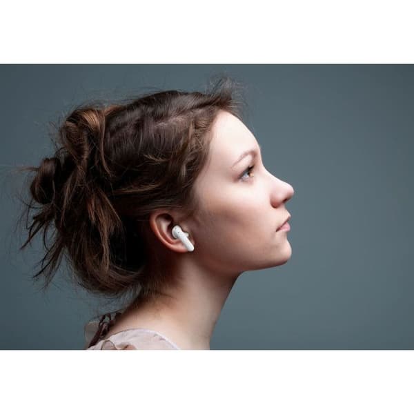 Cellularline Call Purely Auricolari Bluetooth med ENC och Laddningsfodral Vit