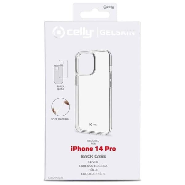 Celly IPH14 Pro Fodral Transparent