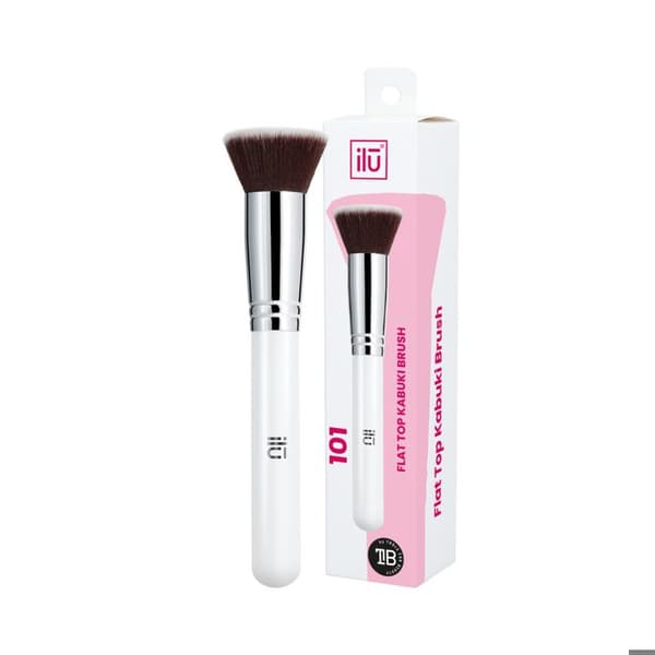 Ilū Make Up Flat Top Kabuki Borste 101 - foundation brush