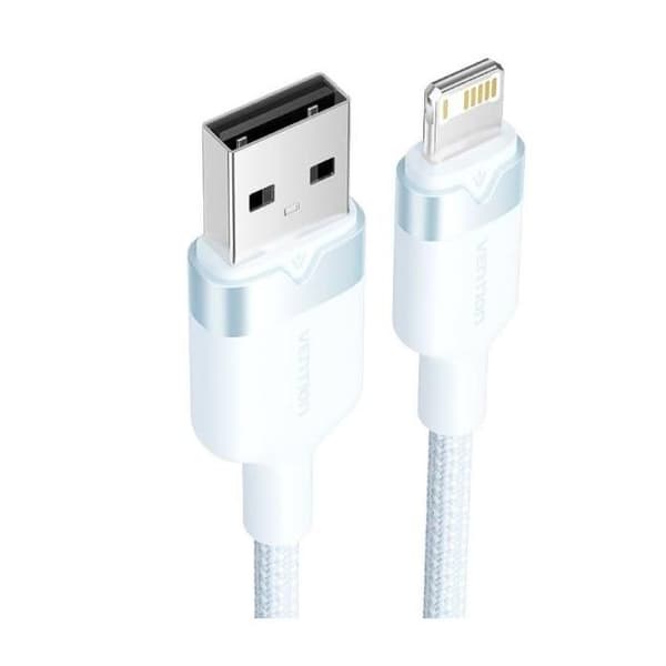 USB 2.0 Lightning-kabel - VENTION - LANSF - 480 Mbps - 1 m - Blå