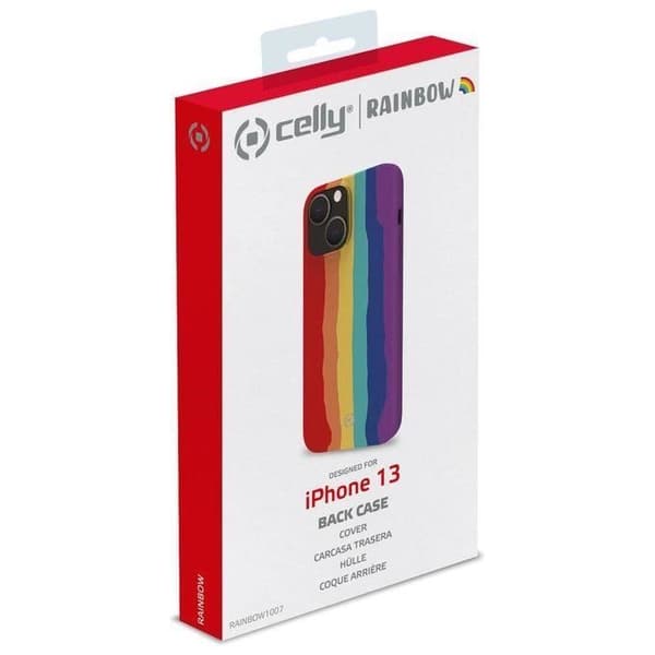 CELLY Skal Regnbåge iPhone 13