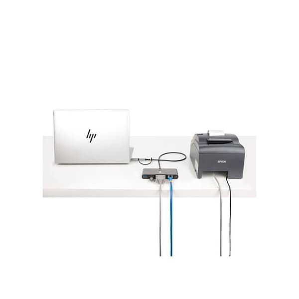 StarTech.com Hub USB-C till 2 Po