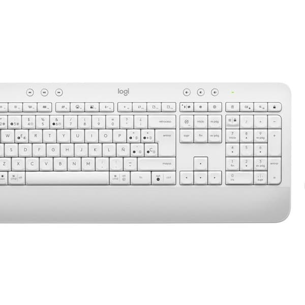 Logitech-tangentbord 920-011019 Vit
