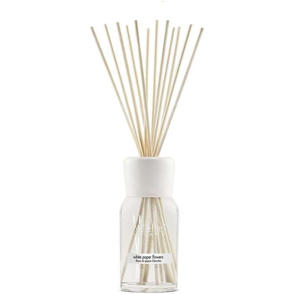 DOFTSPRIDARE MED STICKOR 500ML VIT PAPPER BLOMMOR