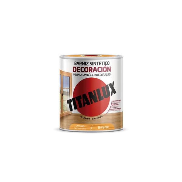 Syntetisk lack dekorröd glänsande 0,250l M10100114 Titanlux - Titanlux