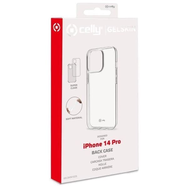 Celly IPH14 Pro Fodral Transparent