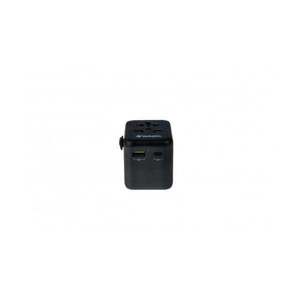Reseadapter - VERBATIM - Universal reseadapter UTA-02 PD20W / QC / 1xUSB / 1xType-C
