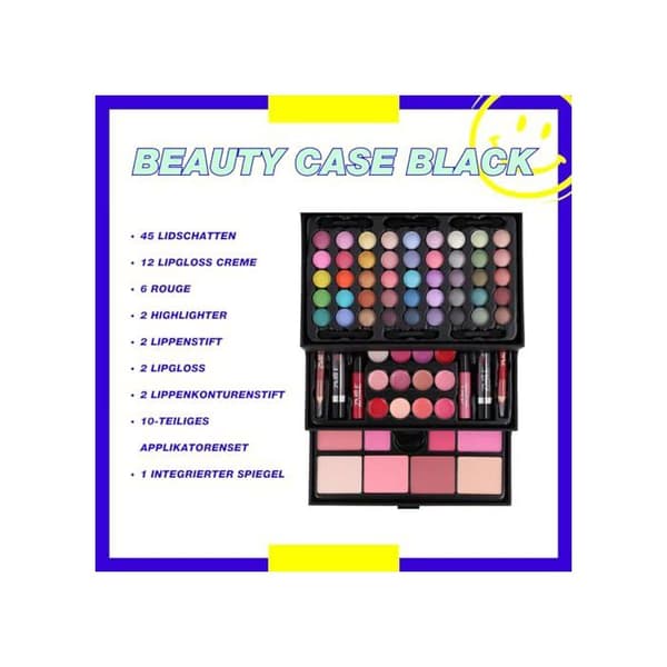 Makeupset 'Beauty Case Black' Veganska kosmetika