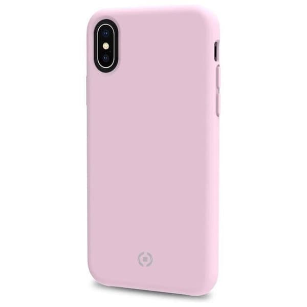 Celly Feeling Pink – Rosa baksida för iPhone XS Max