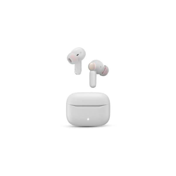 Ether 3 Pro Bluetooth-hörlurar med ENC 35h batteritid Vit - Plast - True Wireless - Touchkontroll - In-ear