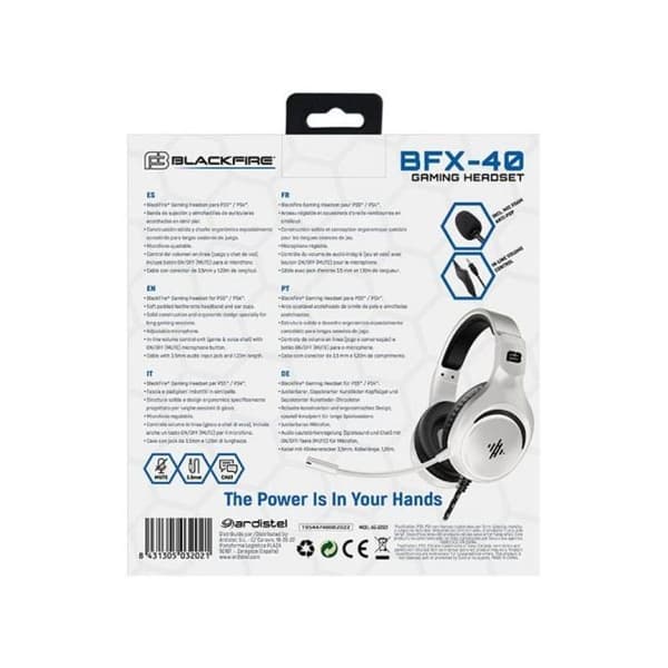 Blackfire BFX-40 Gaming Headset för PS5/PS4