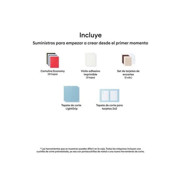 Cricut™ Explore™ 5 Skärmaskin Beige + Essentials Paket
