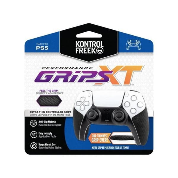 Performance Xt Black Controller Grip - PS5/PS4