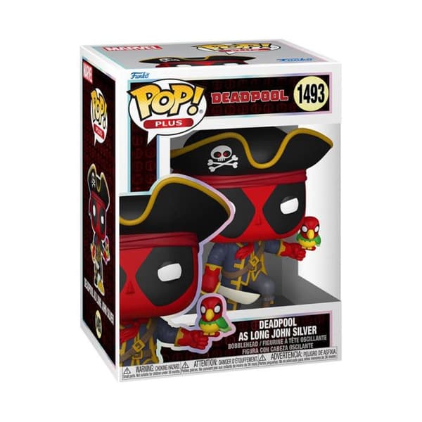 Figurine Funko Pop Plus Deadpool som Long John Silver