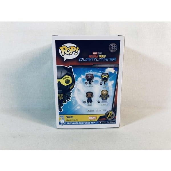 Figurinen - Funko - Vasp - Vit - Marvel - Pop!
