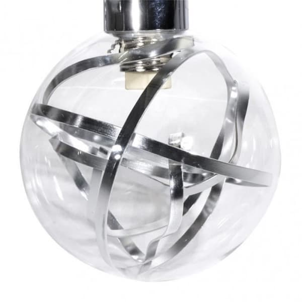 Lampor - VARANASI - Metall Krom - Glas - Modern Design