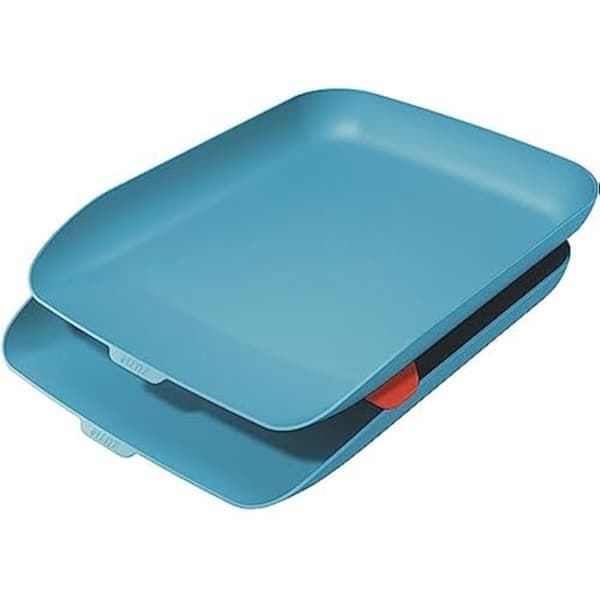Brevkorg A4 - LEITZ - Cosy - 2-pack - Cosy Blå - Stapelbar