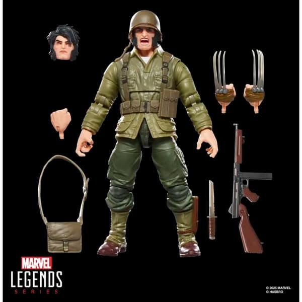 Figur Hasbro Marvel Legends Series Wolverine WWII Logan