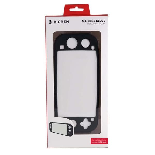 Siliconefodral - BIGBEN INTERACTIVE - Nintendo Switch Lite - Svart - Skydd - Optimal komfort