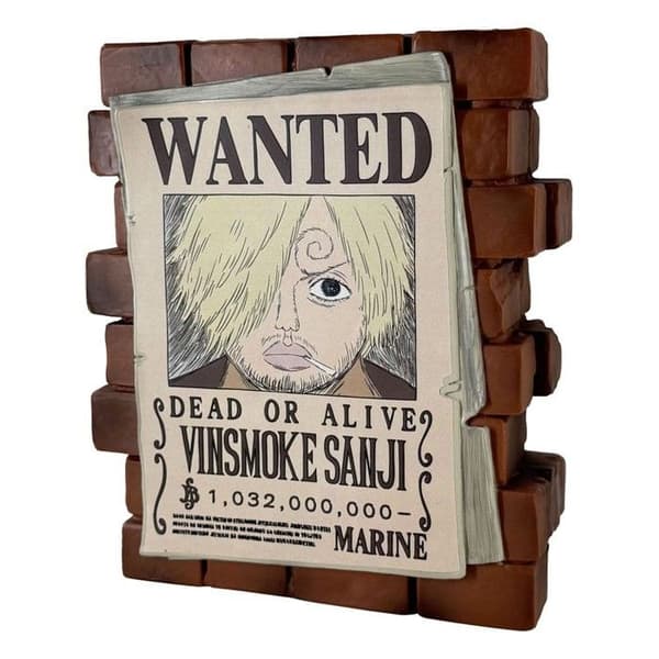 Plastoy - One Piece - Sparbössa Sanji Wanted