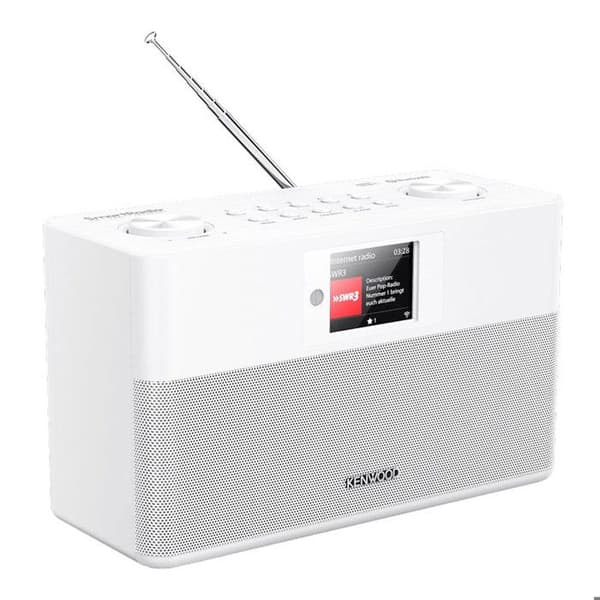Mikrosystem - KENWOOD - CRST100SW - DAB+ - Bluetooth - USB - Vit