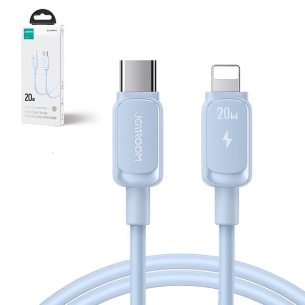 USB-C - Lightning-kabel 20 W 1,2 m blå för iPhone