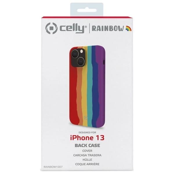 CELLY Skal Regnbåge iPhone 13