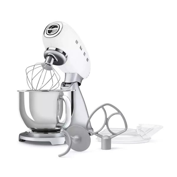 Smeg Robot på stativ 4.8l vit - SMF04WHEU