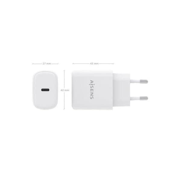 CARGADOR AISENS GAN 30W 1XUSB-C PD3.0 VIT