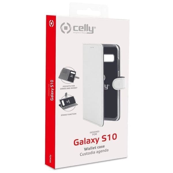 Celly-Wally Coque Galaxy S10 Vit