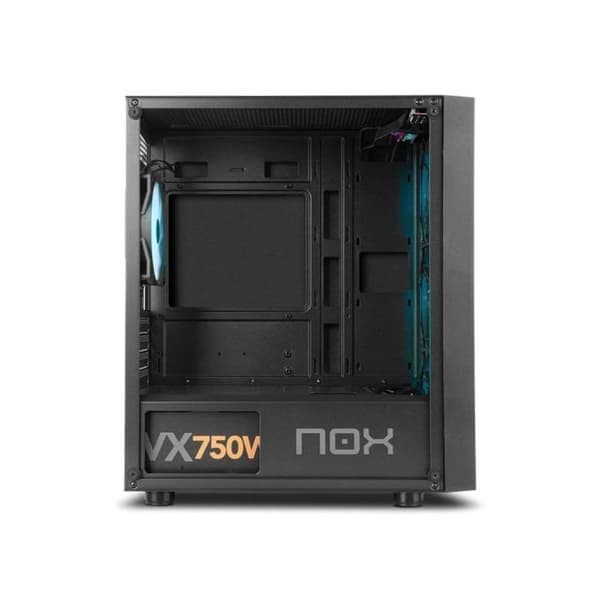 Mini Tower - NOX - INFINITY EPSILON - Svart - ITX - Micro ATX - Stål och ABS