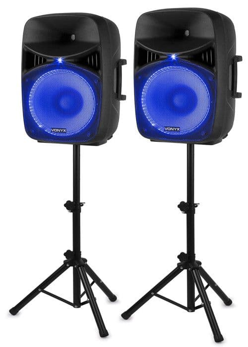 Högtalarsystem - SKYTRONIC - VPS152A - 1000W - Plug & Play - Bluetooth och 5-bands equalizer