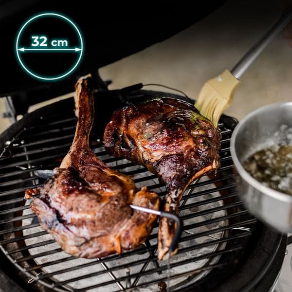 Keramisk Grill - Cecotec - DragonFire 3200 - Tål 1000°C - Diameter 60cm - Inbyggd Termometer