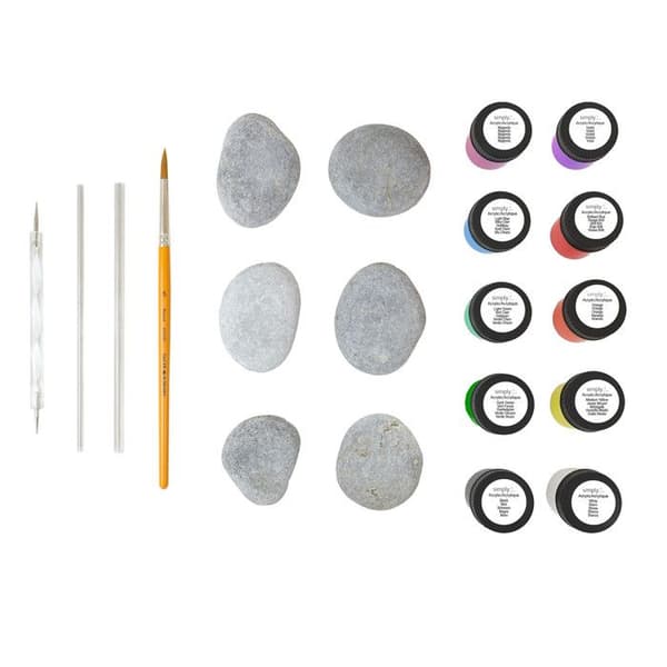DIY pebble painting kit - Simply Creative