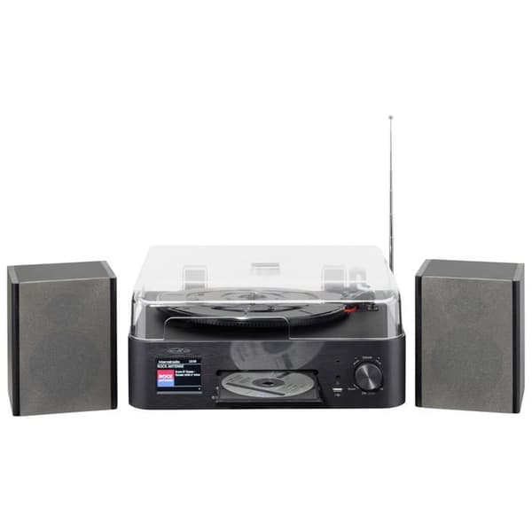 Retro Hi-Fi-system - Reflektion - Vinylspelare - DAB+, FM, Internetradio - Bluetooth, CD, USB