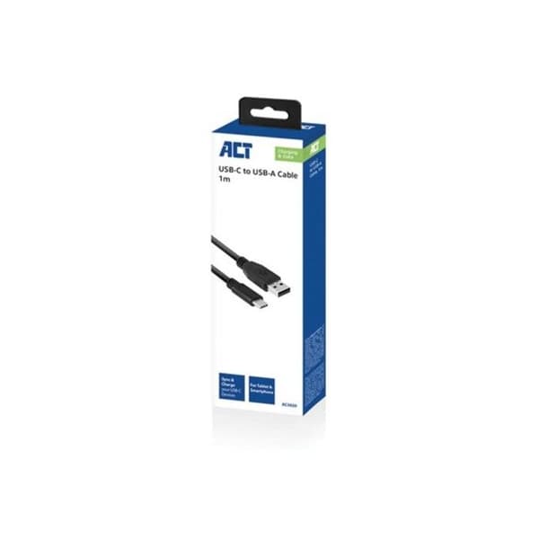 ACT USB 3.2 Typ-A till USB-C-kabel - 1m