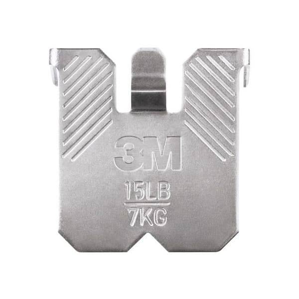 Set med 4 3M spikkrokar L.4 x B.23 mm