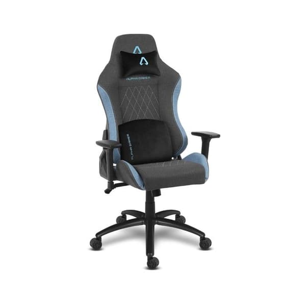 Gamingstol Alpha Gamer Gaia V2 Mörkgrå/Blå