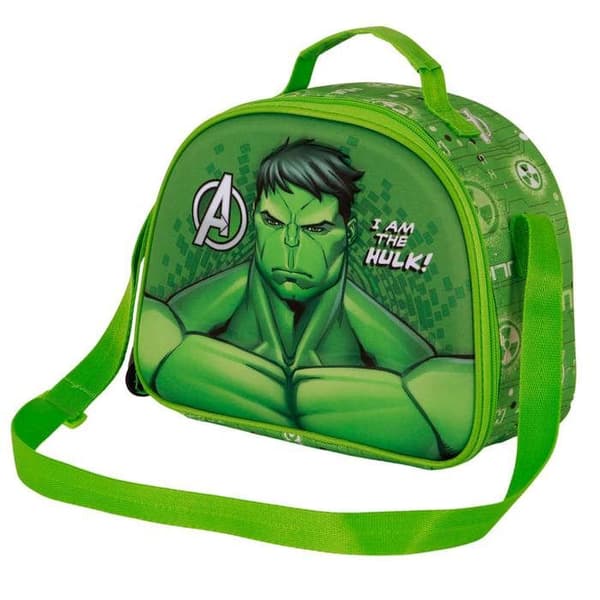 Sac Repas 3D - Hulk Rage - Grön - One Size