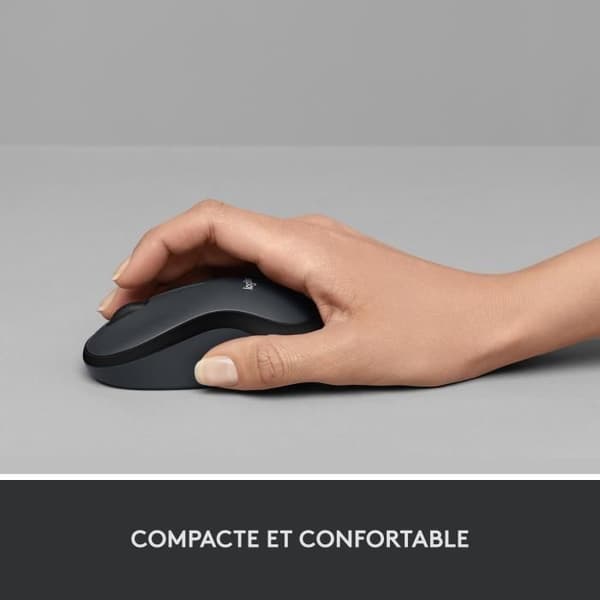 Mus - Trådlös - Logitech - M220 Silent - Svart - Tyst
