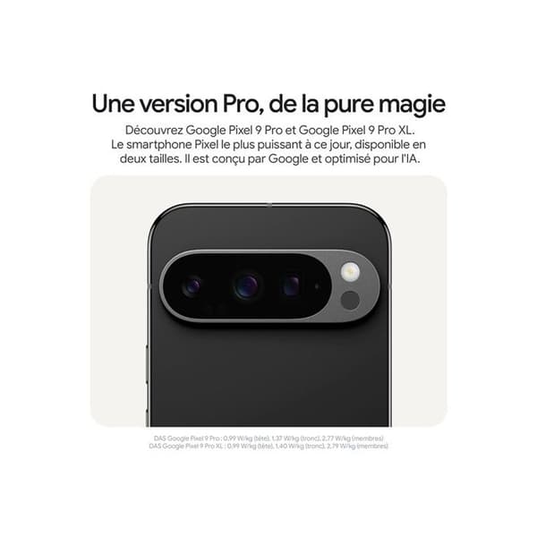 Google Pixel 9 Pro 128GB Obsidian Black 5G smartphone