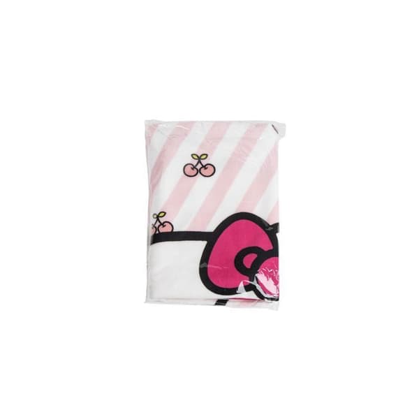 Hello Kitty Barnhandduk – Rosa – Polyester – Mjuk och Absorberande