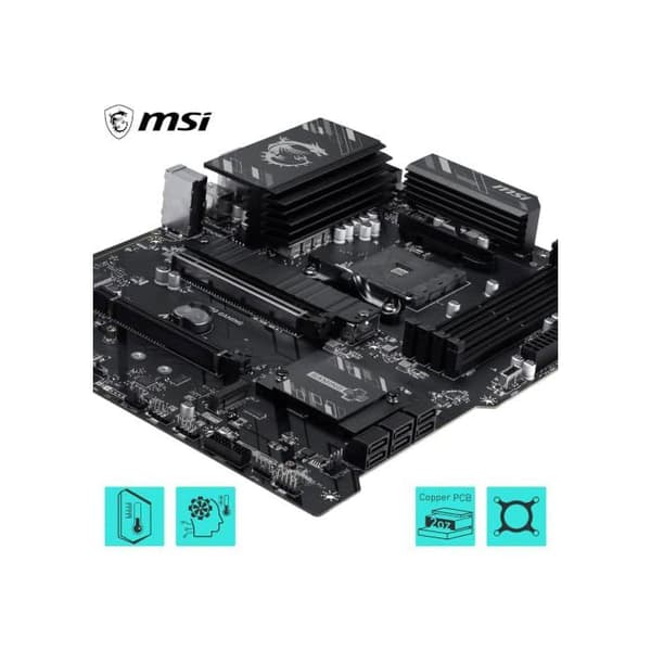 B550 Gaming Moderkort ATX - Socket AM4 - AMD Ryzen 7 - Persondator - PCI Express