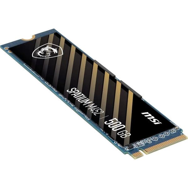 SSD NVMe - MSI - SPATIUM M452 - 500 Go - PCIe 4.0 - M.2